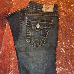 True religion flare leg